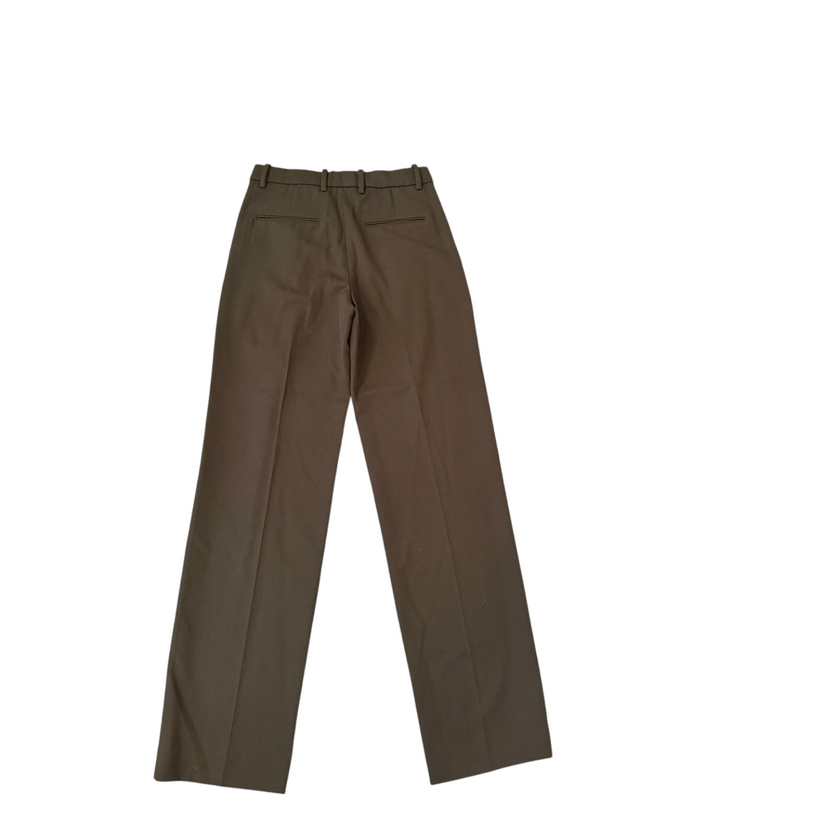 Nili Lotan Chocolate Brown Alphonse Pleated Pants Size 2