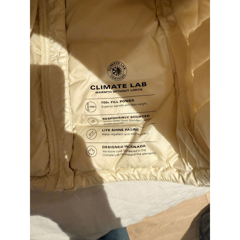 Babaton Ivory The Foundation Puffer Hooded Coat Size M