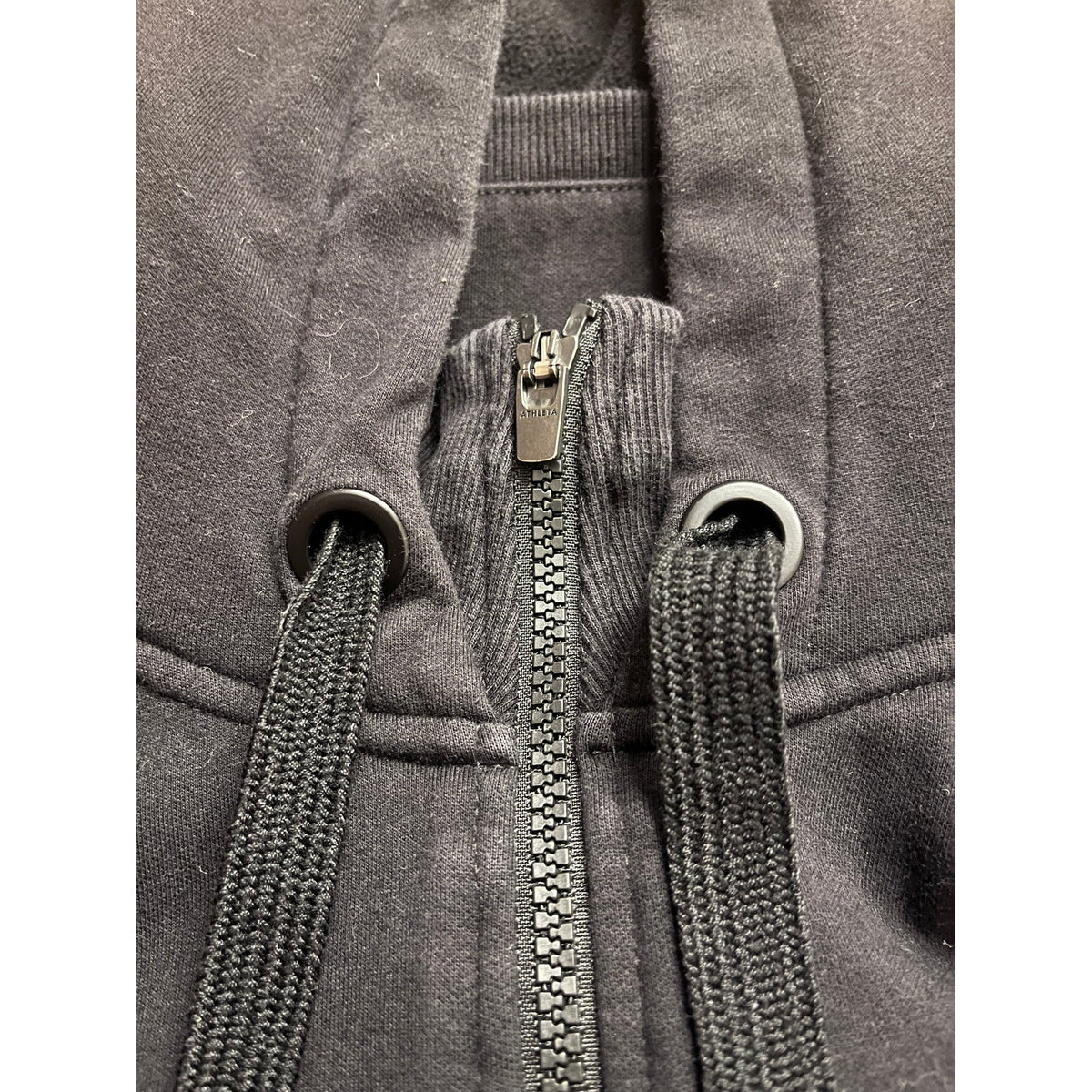 Athleta Black Zip Hoodie Full Zip Activewear Large