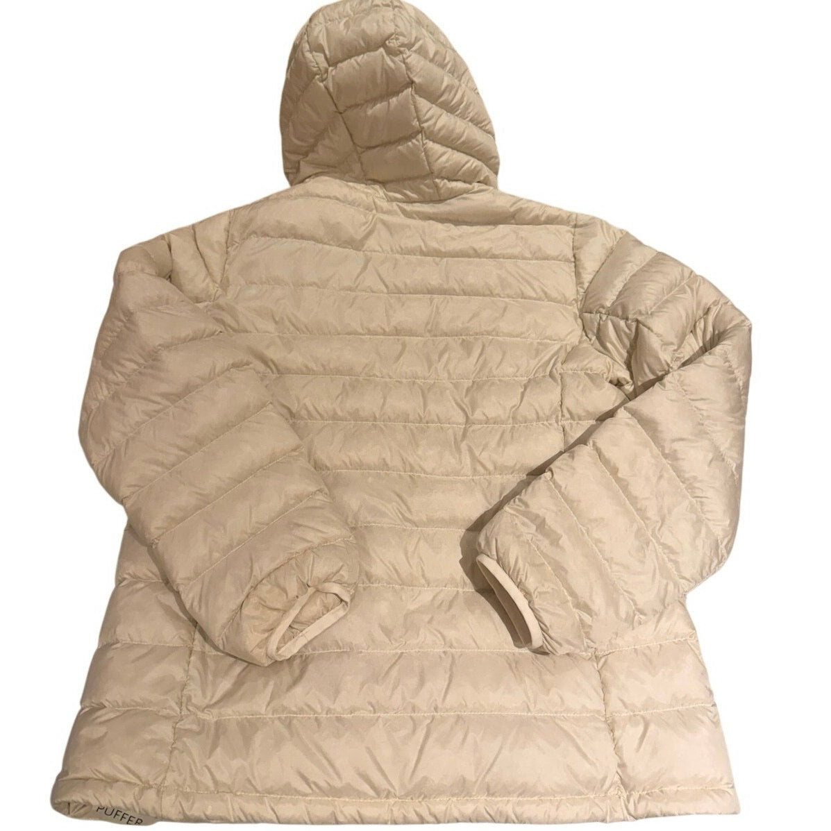 Babaton Ivory The Foundation Puffer Hooded Coat Size M