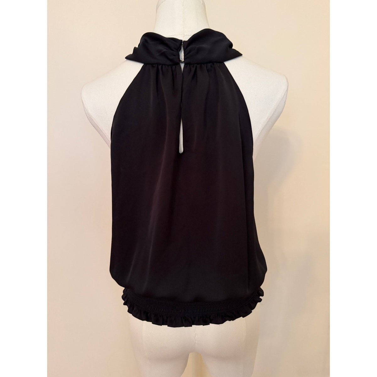 Ramy Brook New York Black Smock Waist Top - S/P - Image 3