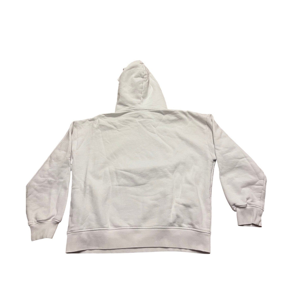 Maje Tragon White Sweatshirt Hoodie w/Embellishments - Medium - Image 3