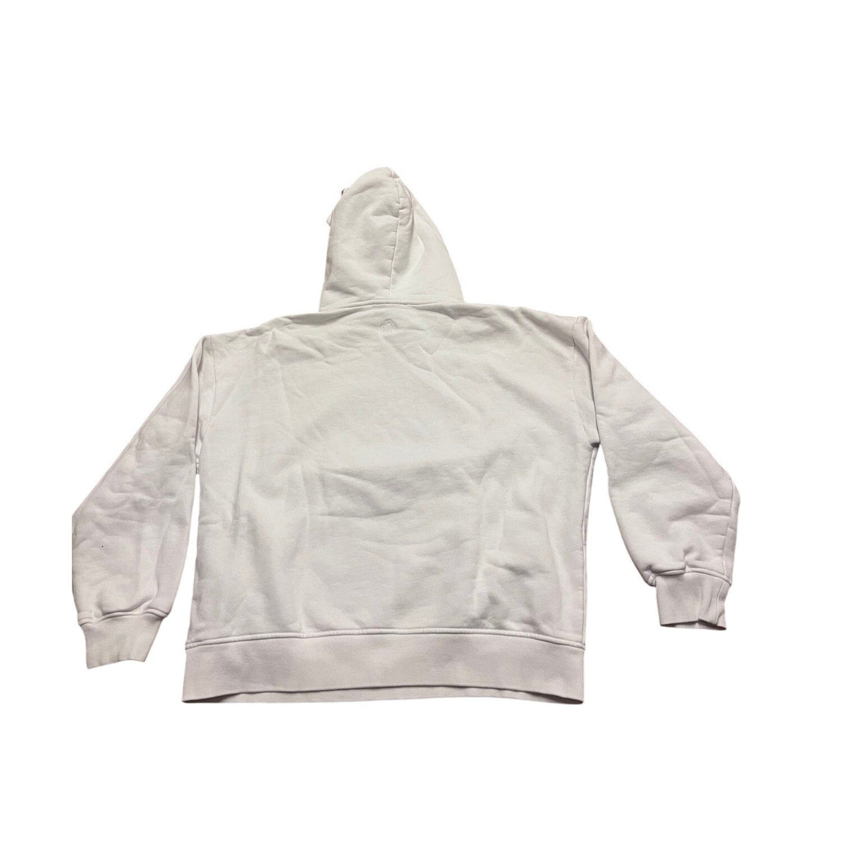 Maje Tragon White Sweatshirt Hoodie w/Embellishments - Medium - Image 3