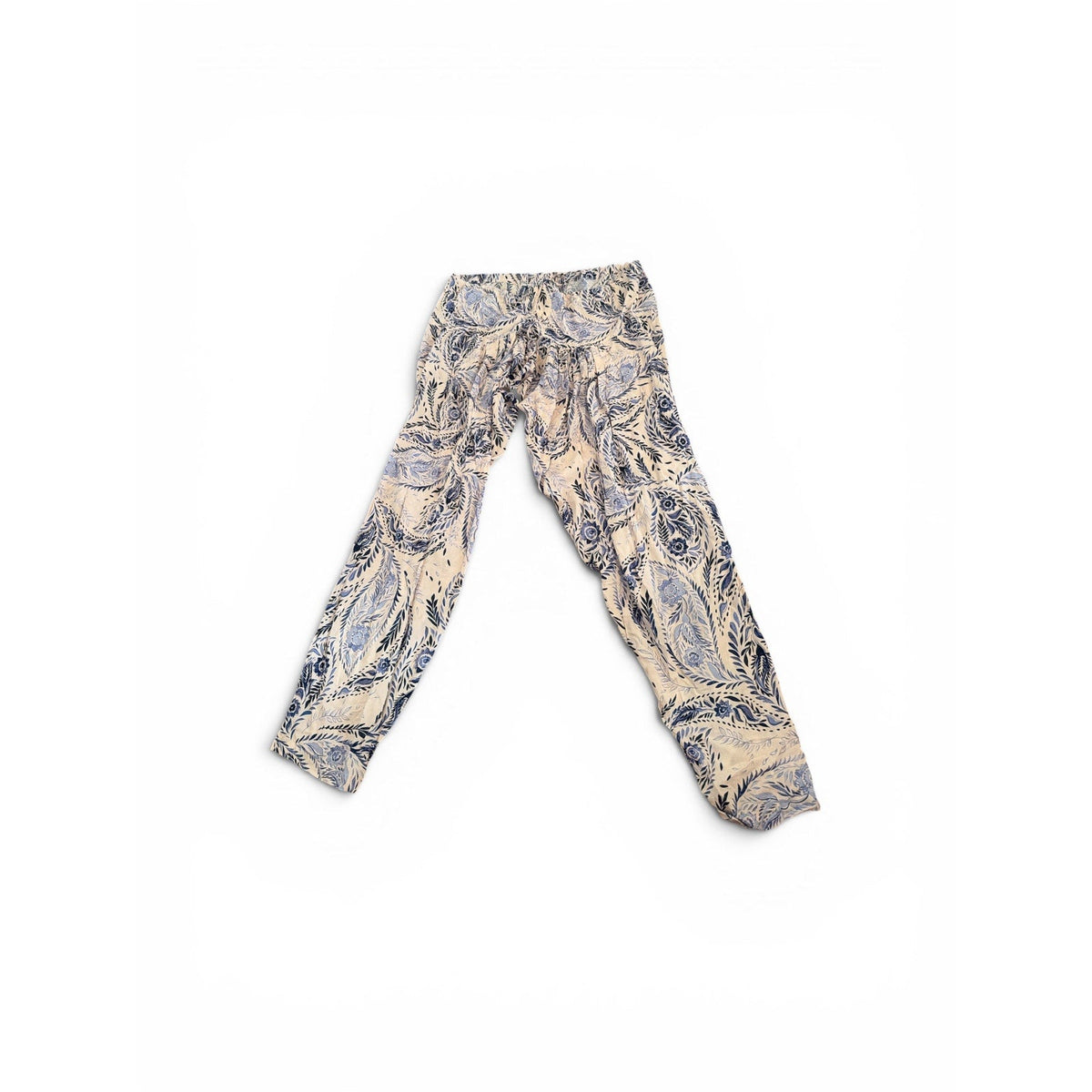 Tysa Los Angeles Blue Floral 3033 Harem Pants NWT Size 2/ US Small - Image 2