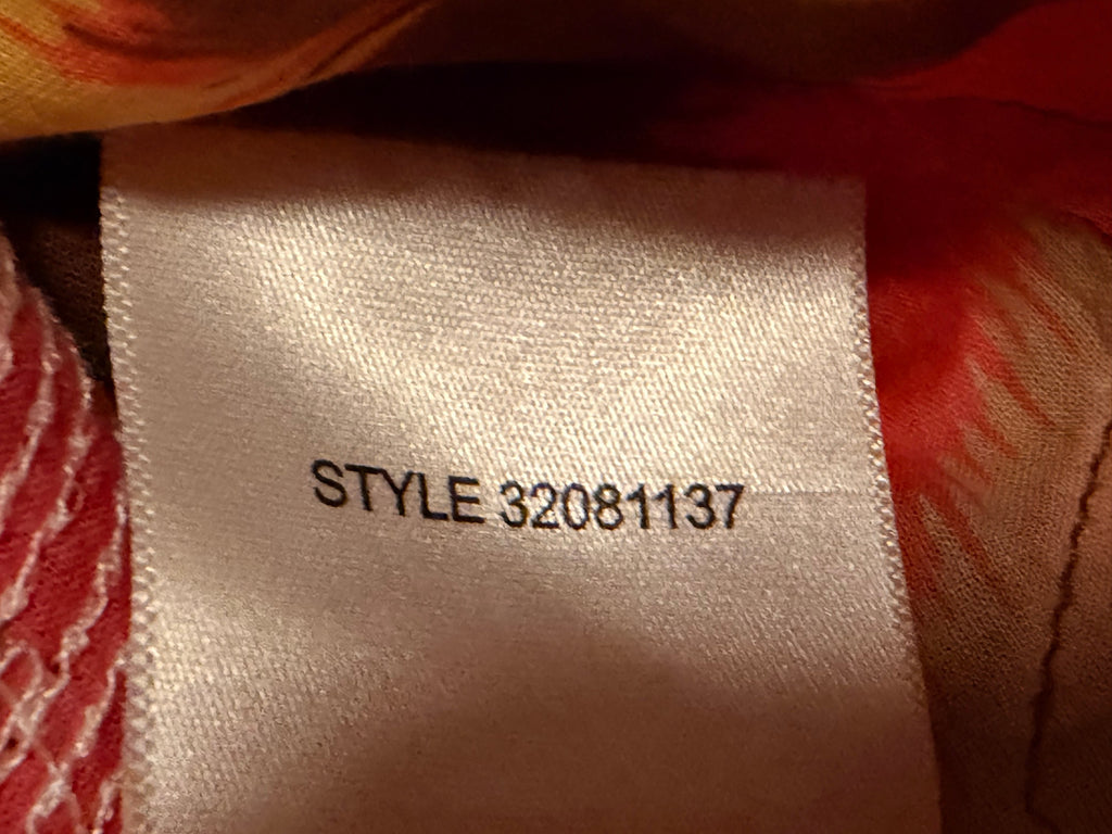 Tory Burch Size 4 Cotton Top Multicolor Sequin Embellishments - Image 5
