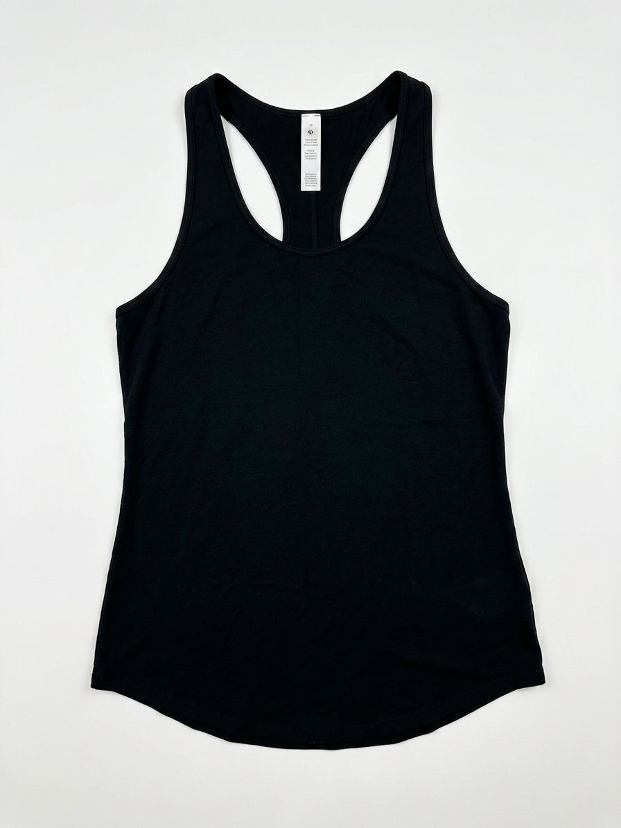 LoleFancy Black Racerback Tank Top - XS - Image 1