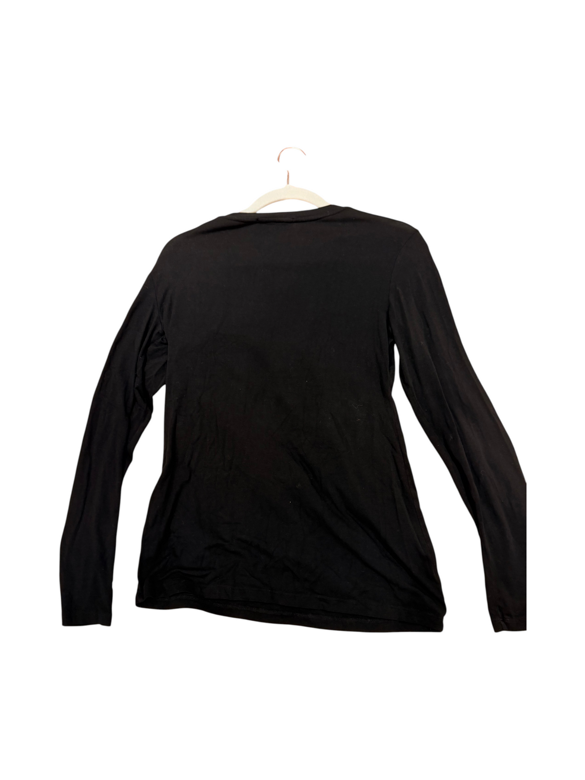 Lesley Evers Black Long Sleeve Top - Small - Image 2