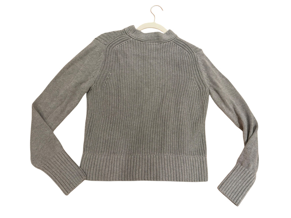 Banana Republic Small Gray Cotton Blend Knit Pullover Sweater - Image 2