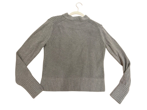 Banana Republic Small Gray Cotton Blend Knit Pullover Sweater - Image 2