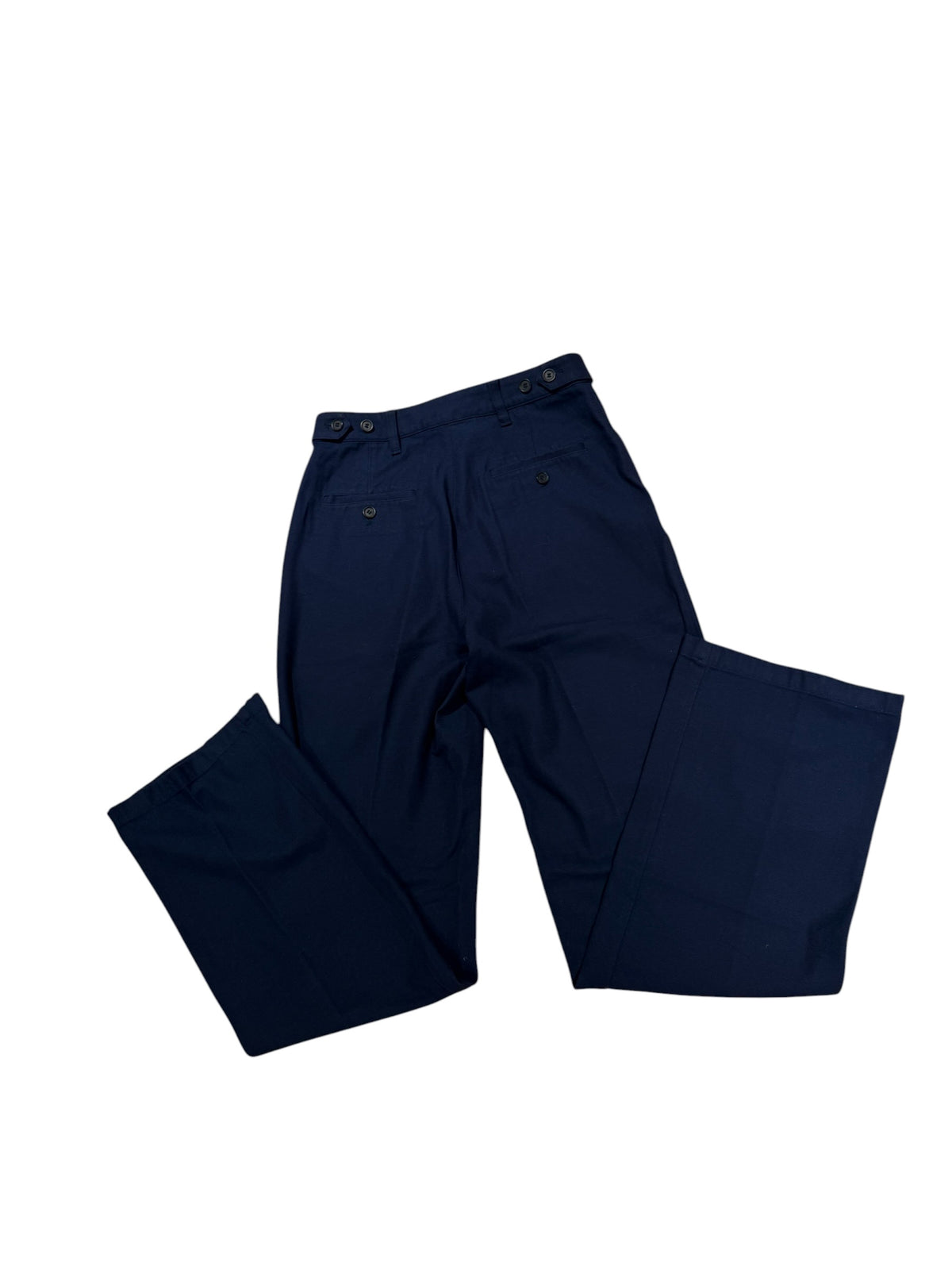 Comptoir des Cotonniers Ava Pants Size 26 Navy Cotton Elastane - Image 3