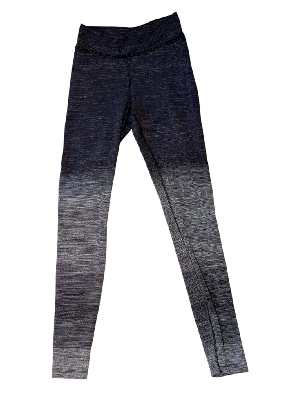 Lululemon Leggings Black to Gray Gradient Stretch - Size 4 - Image 1
