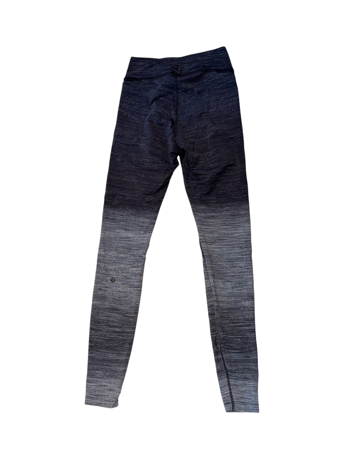 Lululemon Leggings Black to Gray Gradient Stretch - Size 4 - Image 2