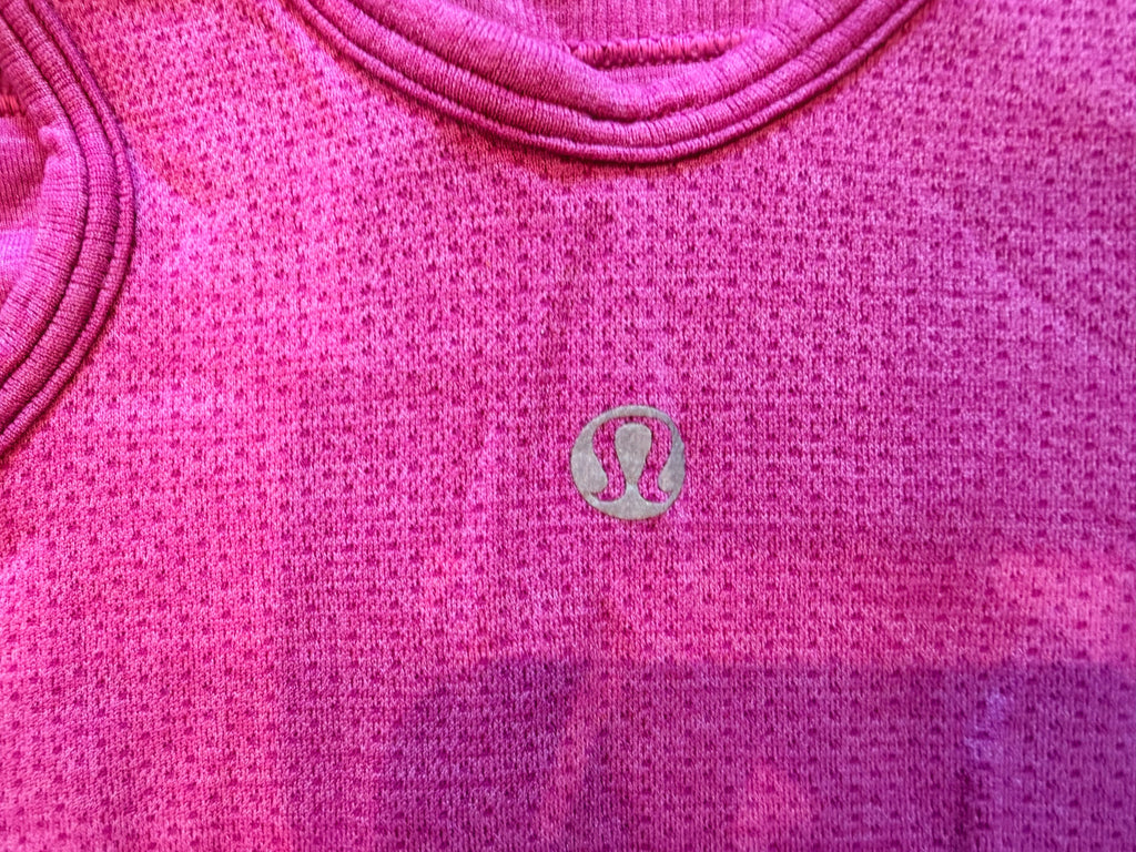 Lululemon Size 6 Seamless Racerback Tank Top Pink - Image 4