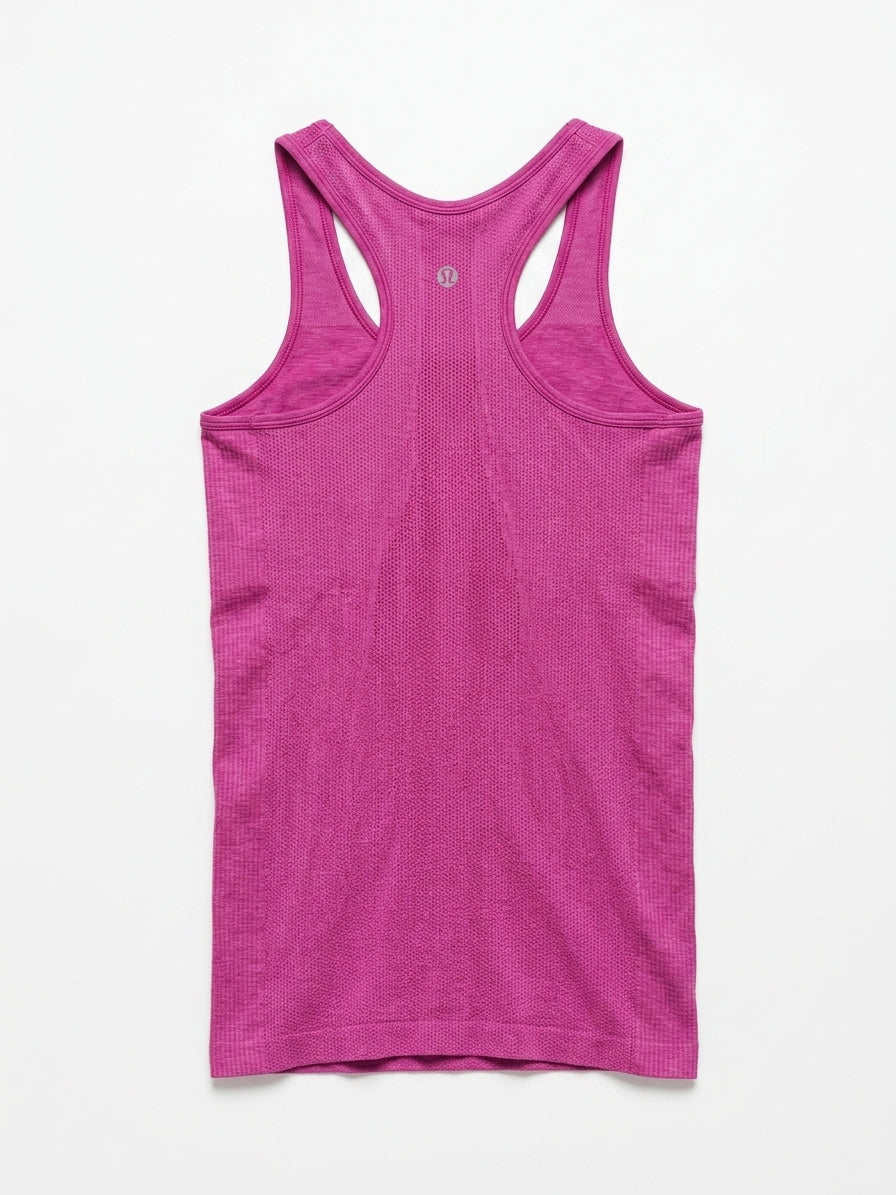 Lululemon Size 6 Seamless Racerback Tank Top Pink - Image 1