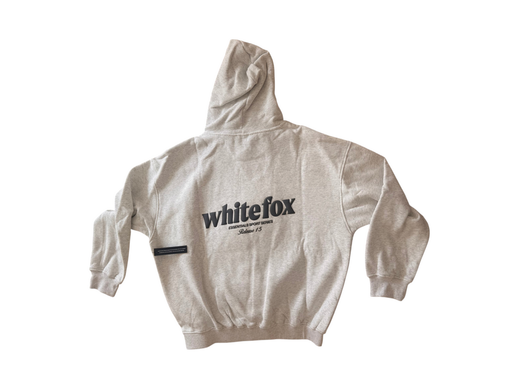 White Fox Release 15 Kiana Oversized Hoodie Grey Marle L/XL - Image 1