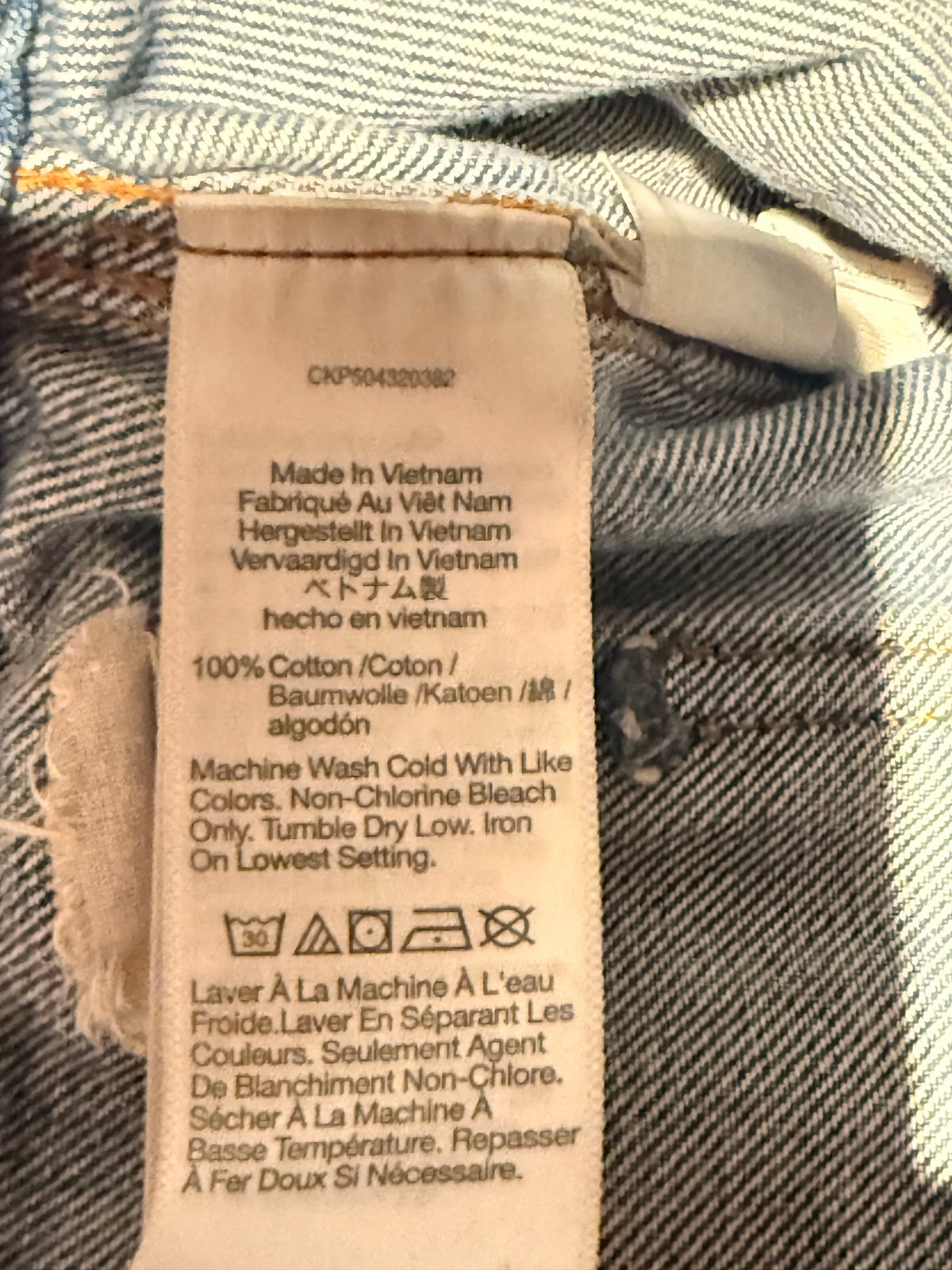Madewell The Darted Barrel-Leg Medium Blue Jeans - Size 25 - Image 5