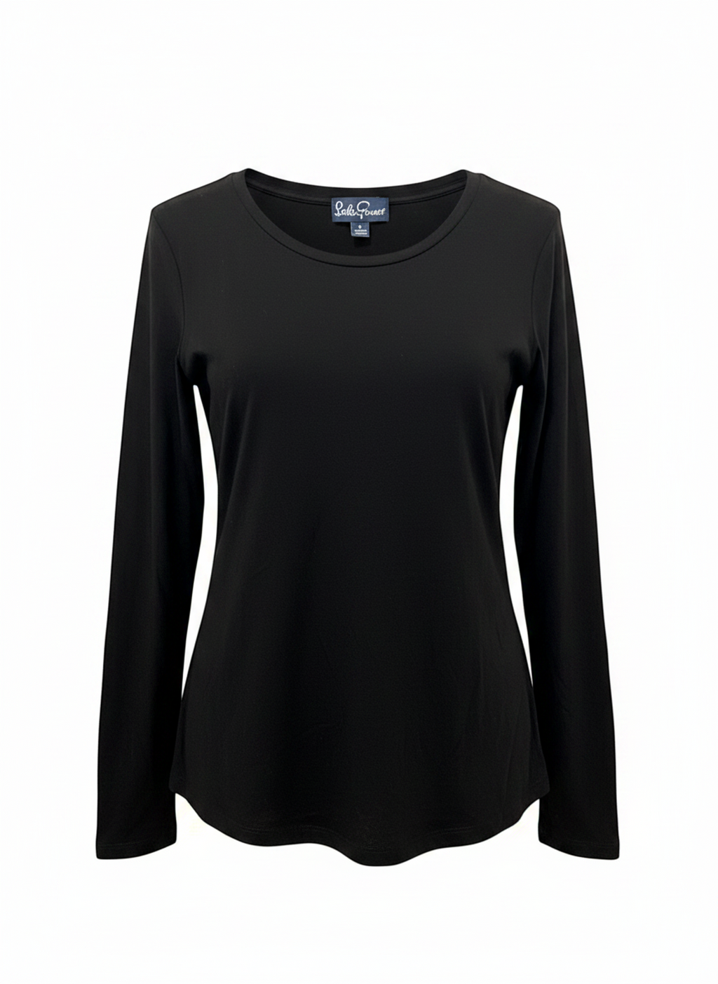 Lesley Evers Black Long Sleeve Top - Small - Image 1