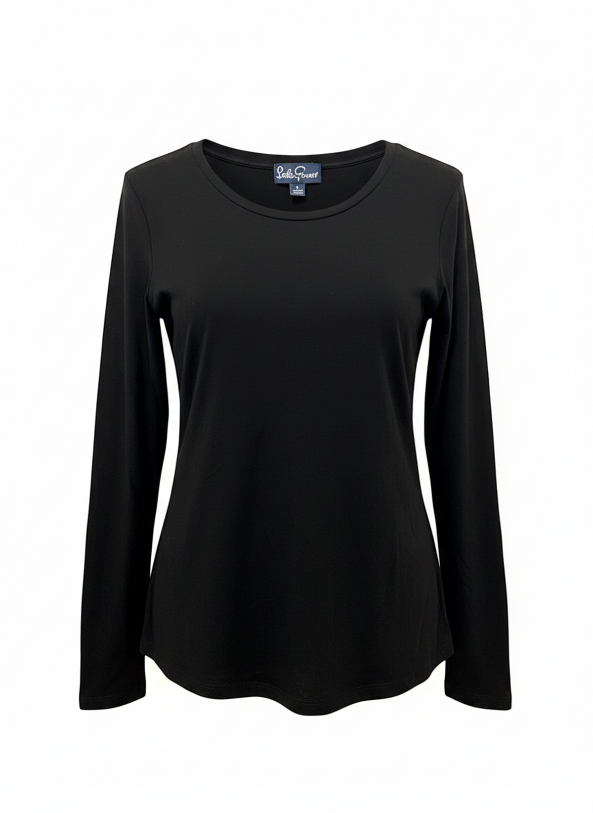 Lesley Evers Black Long Sleeve Top - Small - Image 1