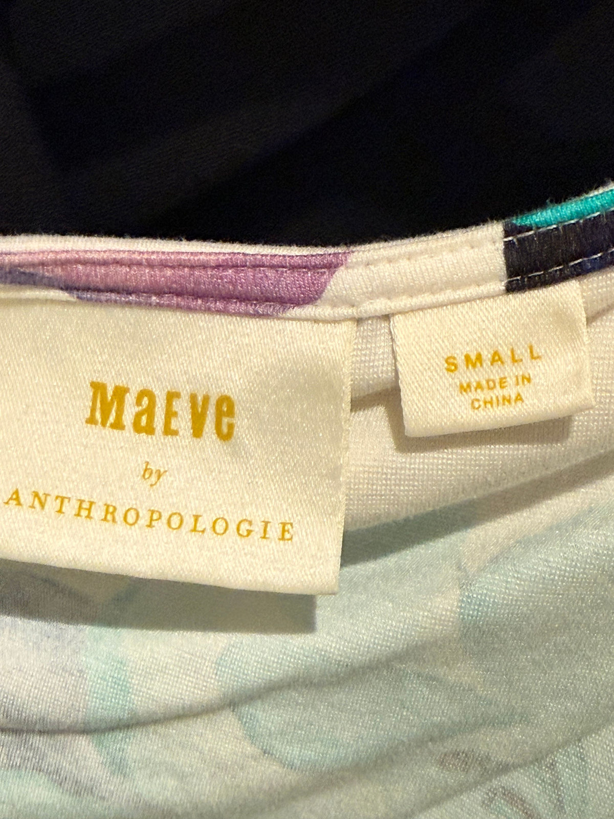 Maeve White Floral Tank Top - Small - Image 3