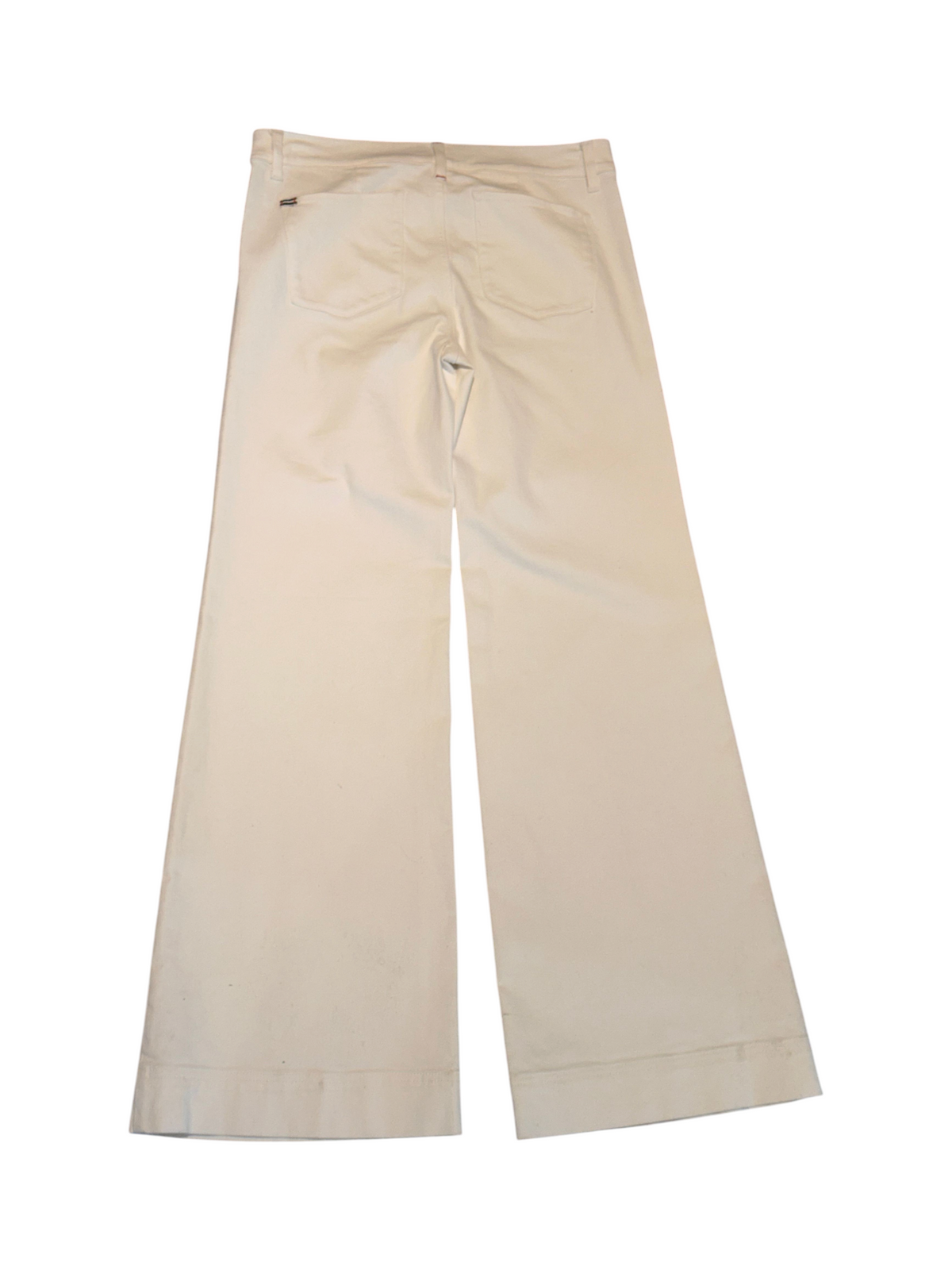Alice + Olivia Jeans Heart Pocket Off-White Women's Jeans - Image 3