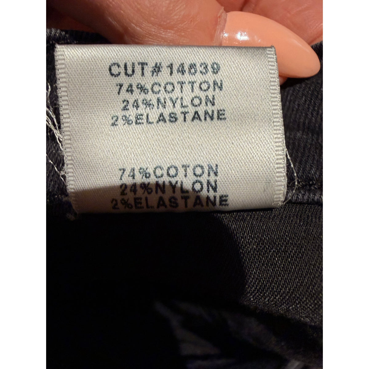 J Brand Faded Black Skinny Jeans Size 27