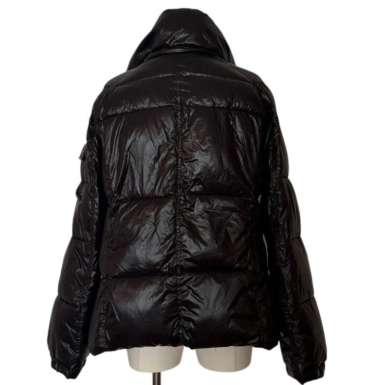 S13 New York Black Nylon Coat - L