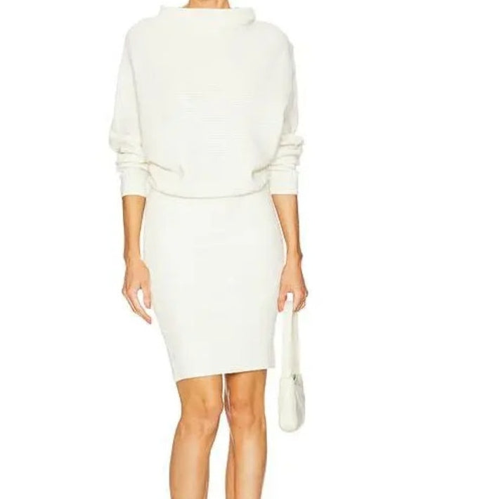 Brochu Walker Cream Clede Dress - L