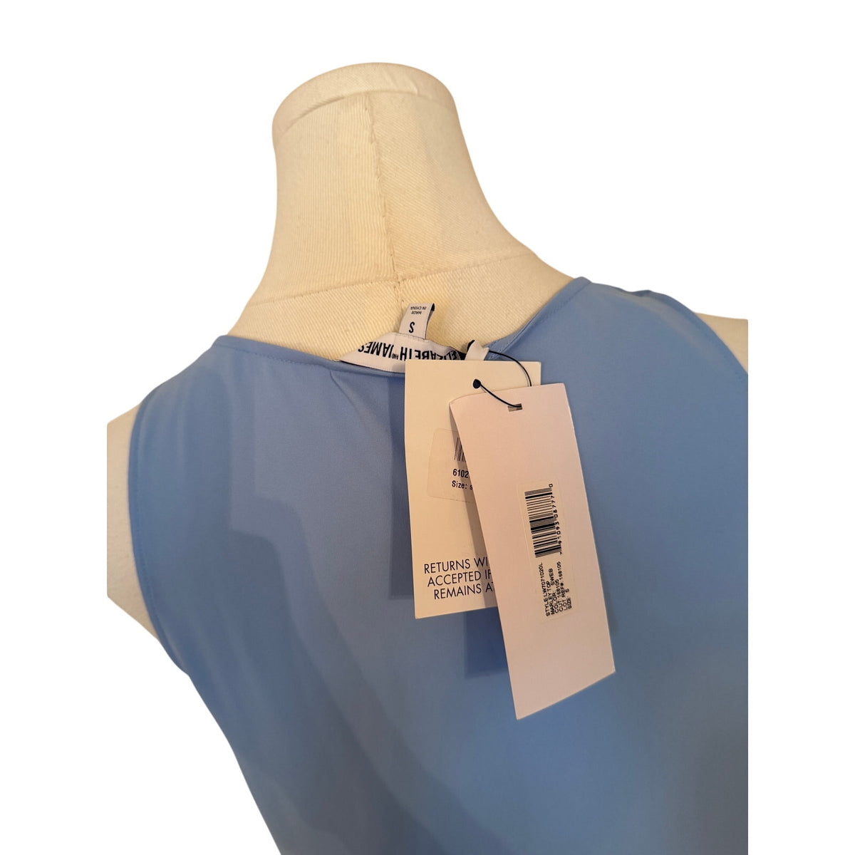 Elizabeth and James Marley Top Light Blue Sleeveless - Small