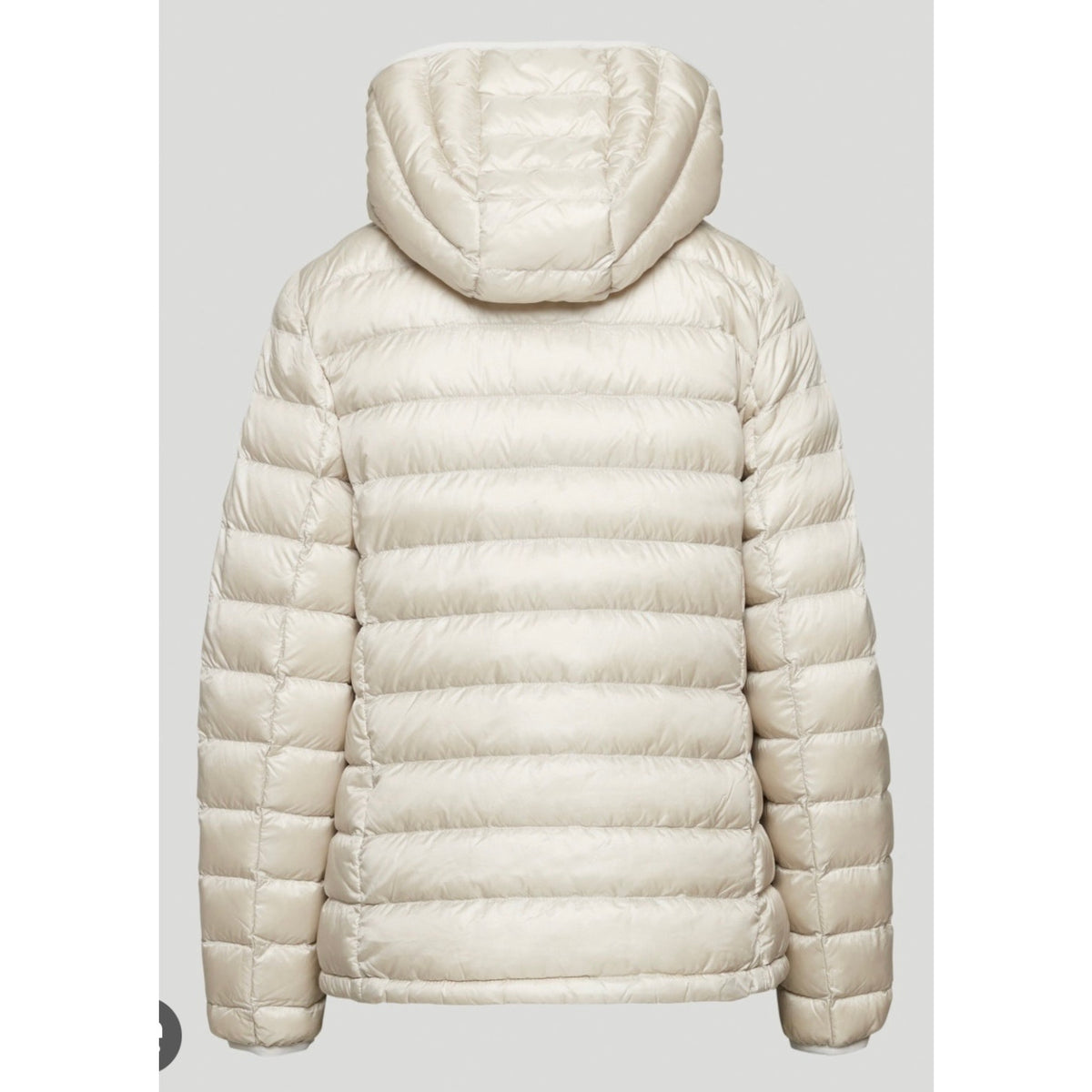 Babaton Ivory The Foundation Puffer Hooded Coat Size M