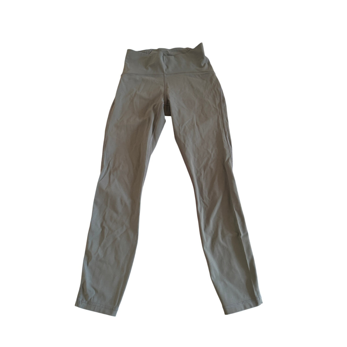 Lululemon Blue/Grey Athletic Pant Pockets Adjustable - Small