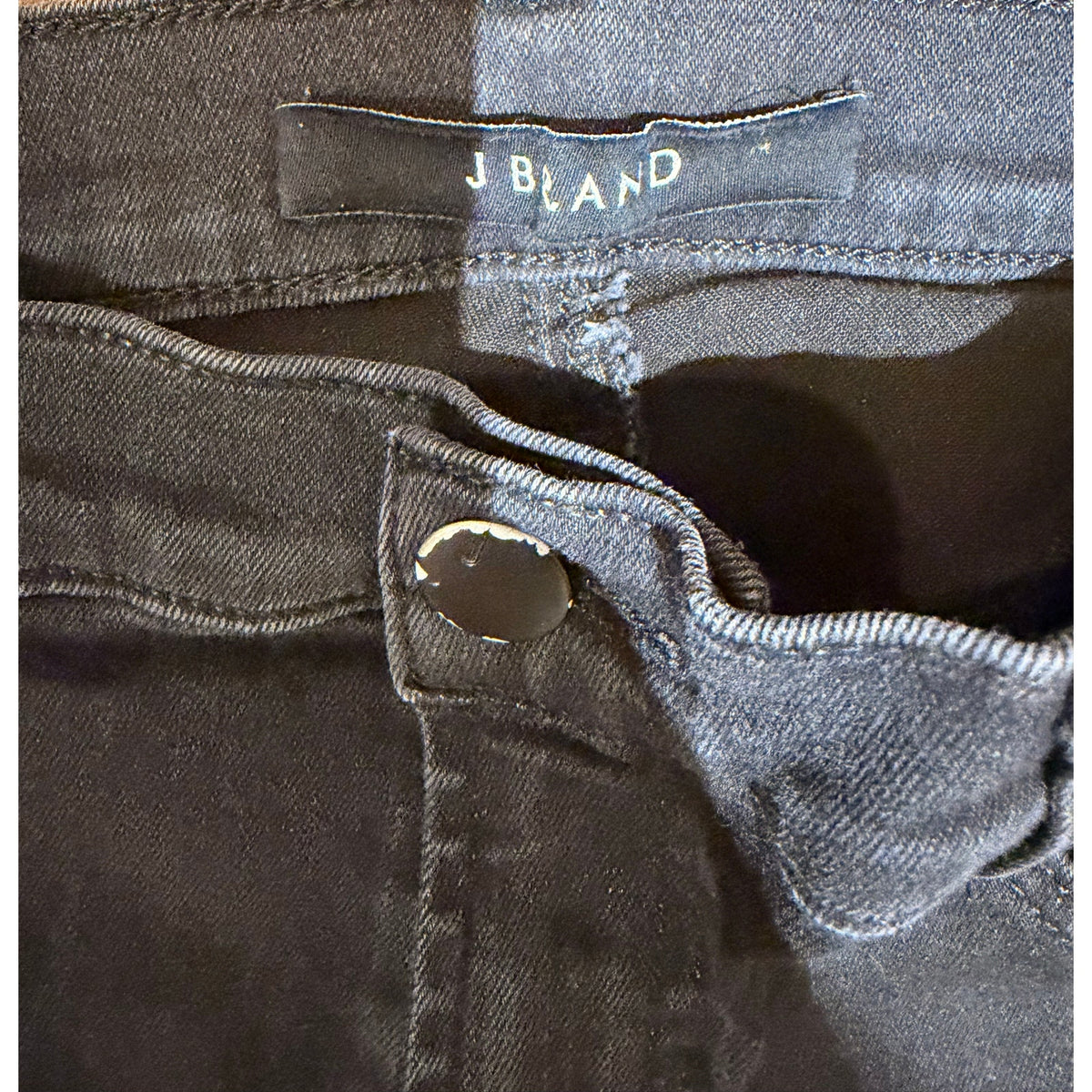 J Brand Faded Black Skinny Jeans Size 27