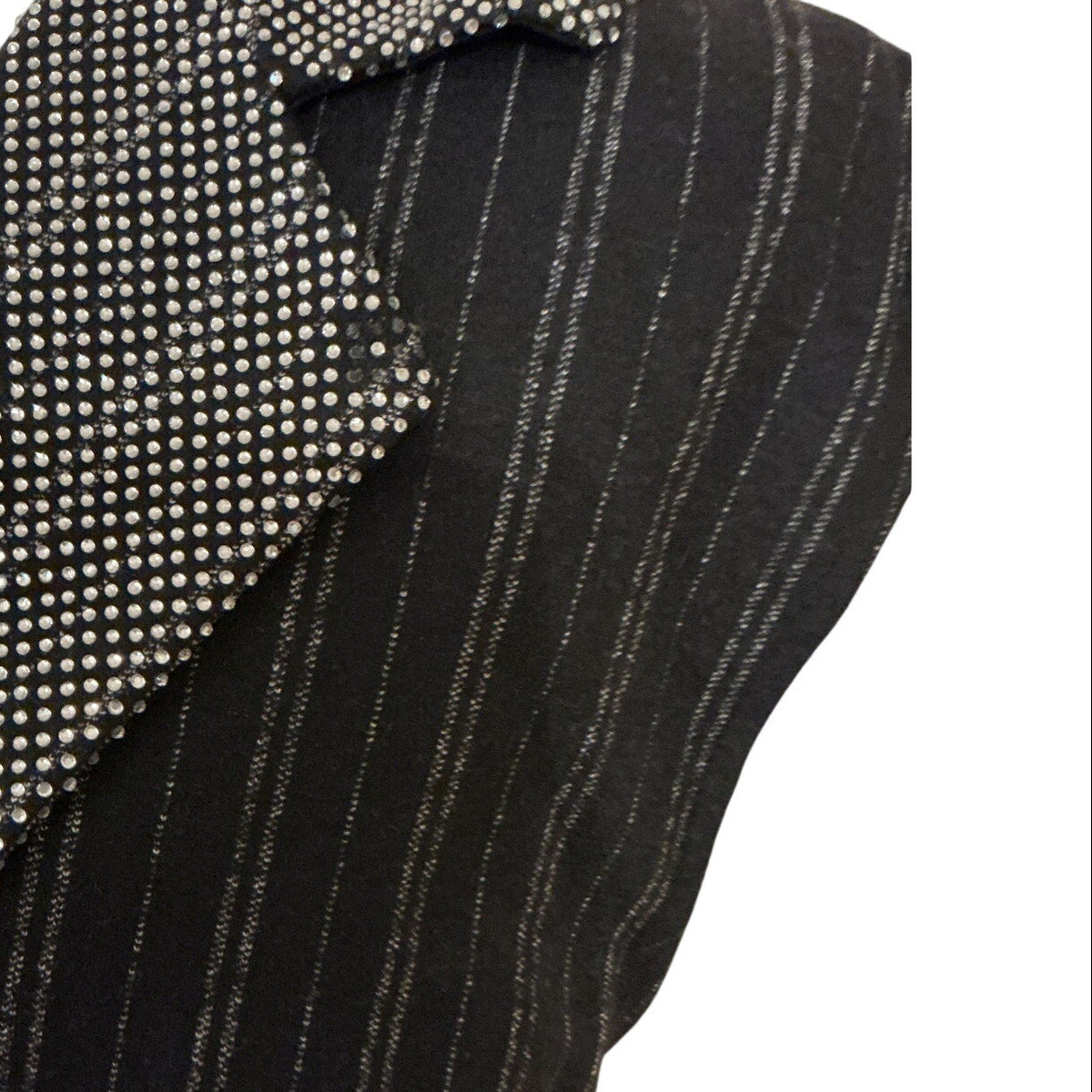 Emporio Armani Jumpsuit w/Small Rhinestone Collar & Hem - EU 40/US 4