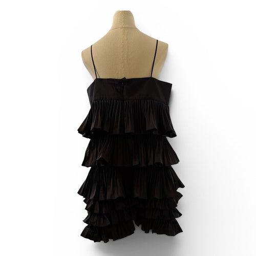 Alexis Corsini Black Corsini Tiered Dress - XL