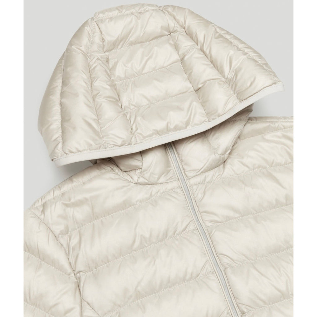 Babaton Ivory The Foundation Puffer Hooded Coat Size M