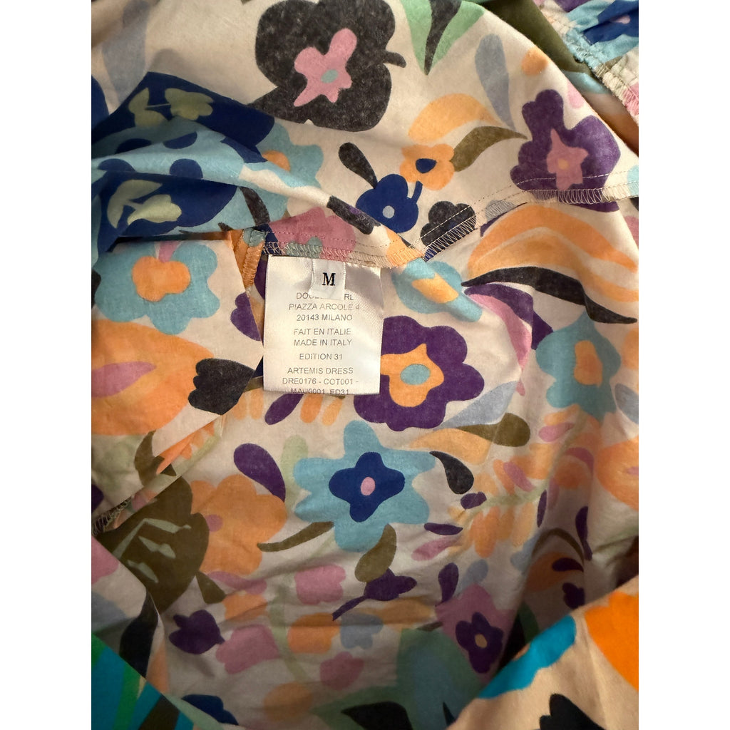 La DoubleJ. Artemis Midi Cotton Made in Italy Dress - Medium