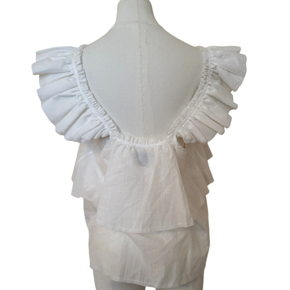 Aje White Off-Shoulder Top Size 10