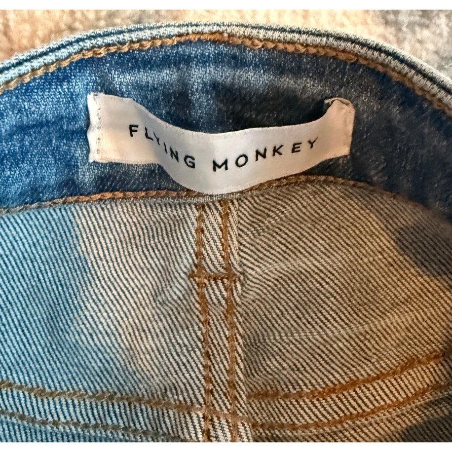 Flying Monkey Medium Wash Blue Straight Leg Jeans Size 26