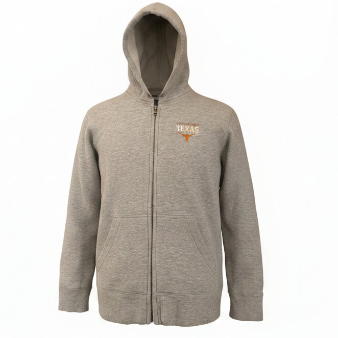 Texas Longhorns Full Zip Hoodie - Medium