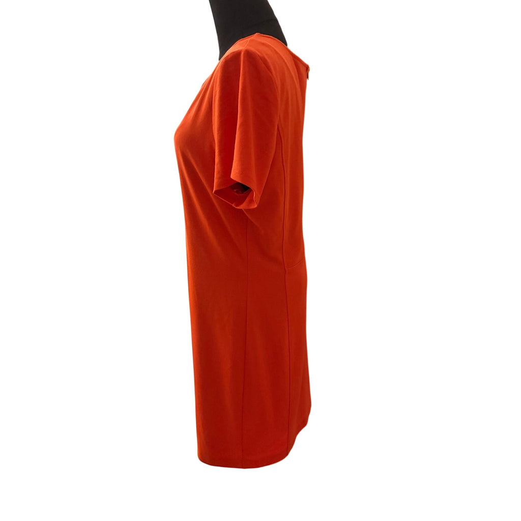 Cluny Orange Knit Dress Size 14