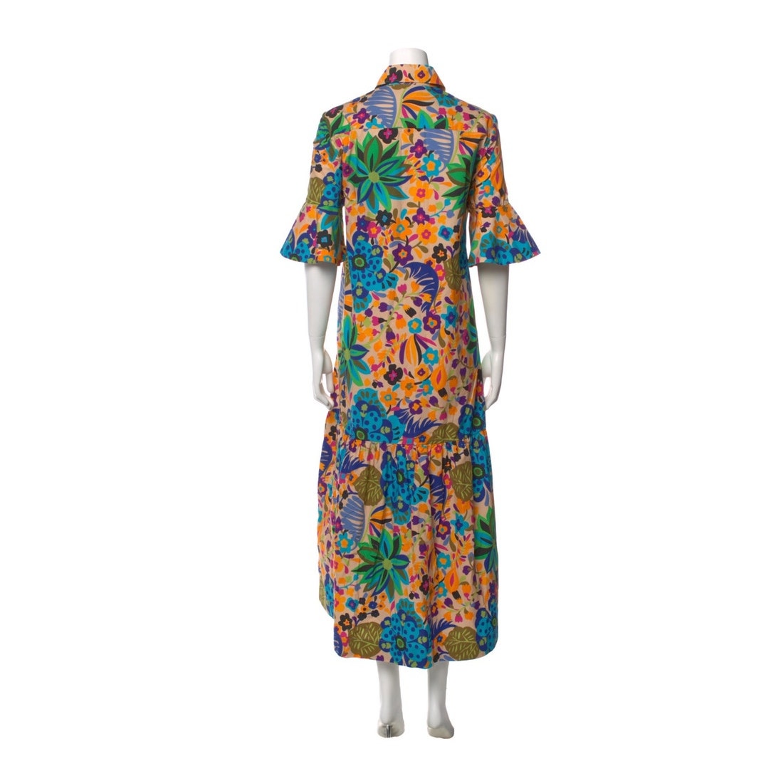 La DoubleJ. Artemis Midi Cotton Made in Italy Dress - Medium