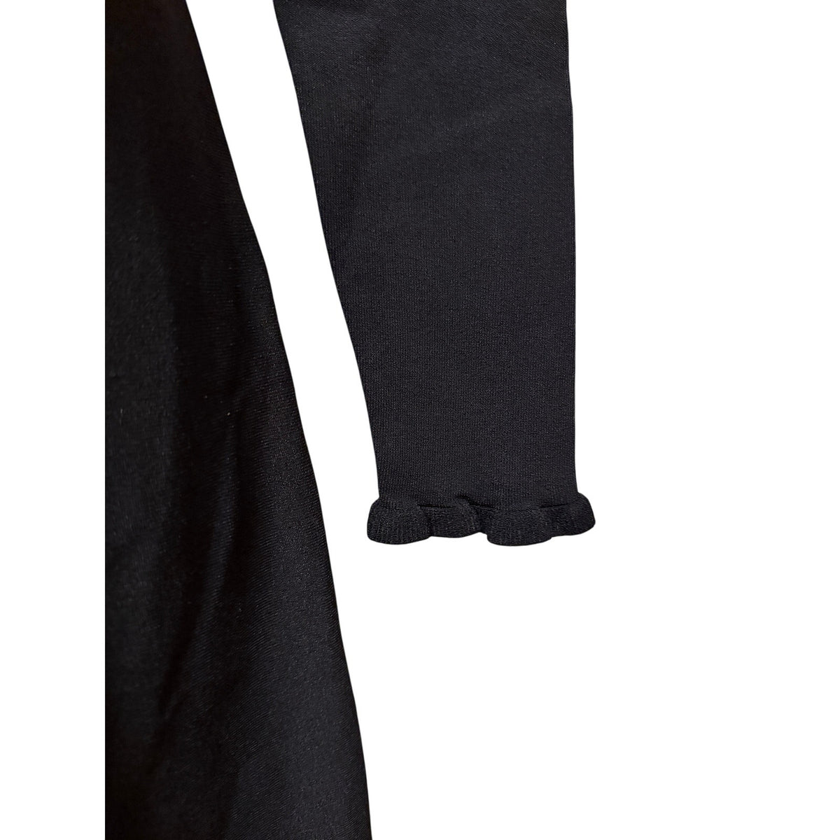 Valentino Black Beaded Fit-and-Flare Dress Size IT 40
