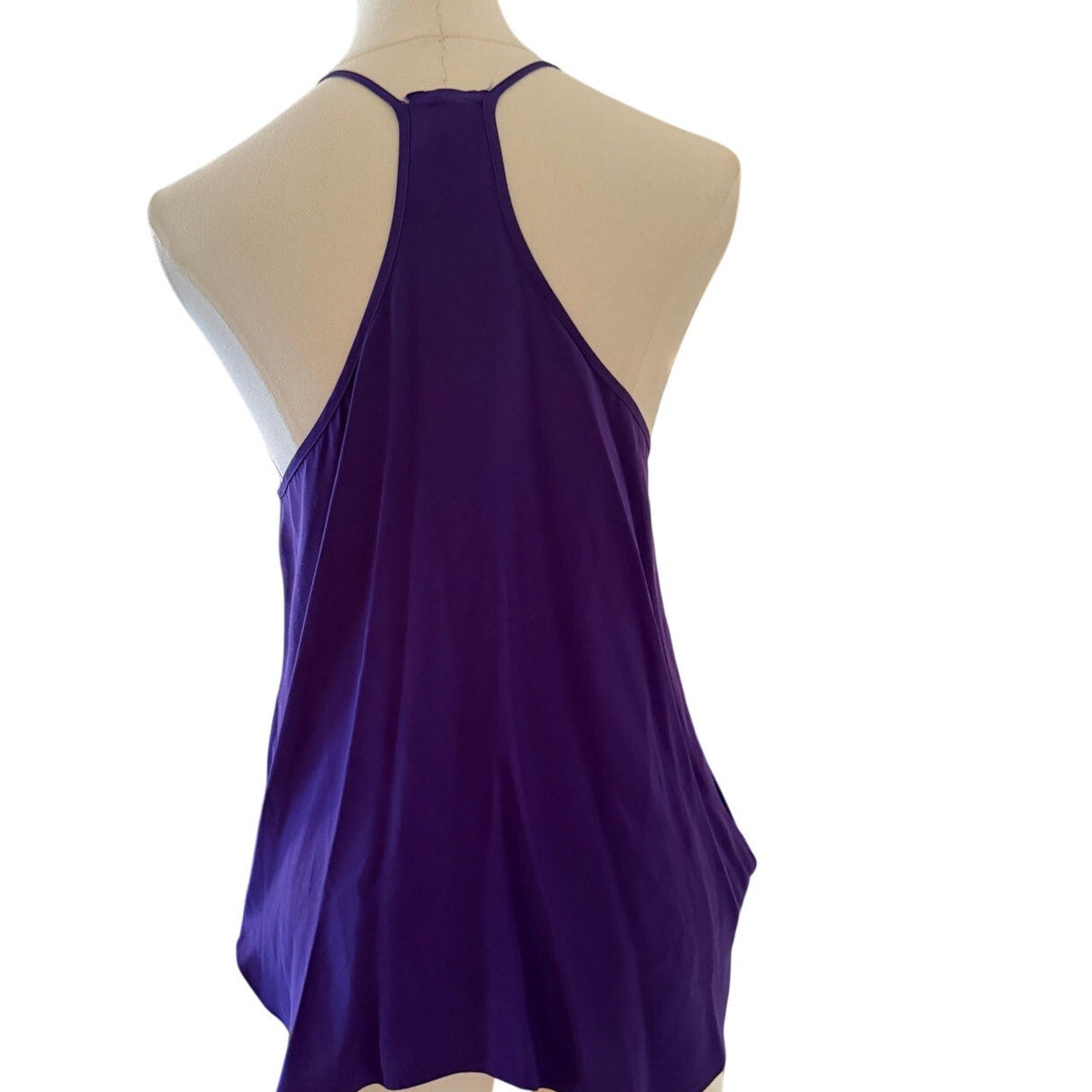 Amanda Uprichard Purple Halter Blouse M