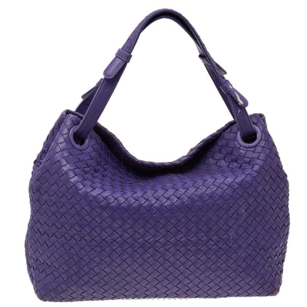 Bottega Veneta Medium Garda Intrecciato Tote Violet