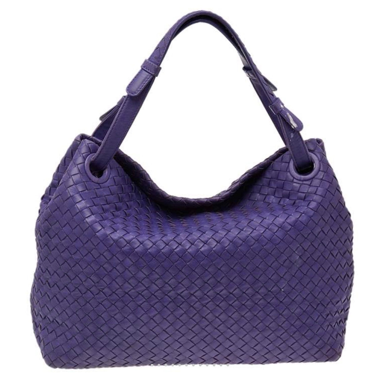 Bottega Veneta Medium Garda Intrecciato Tote Violet
