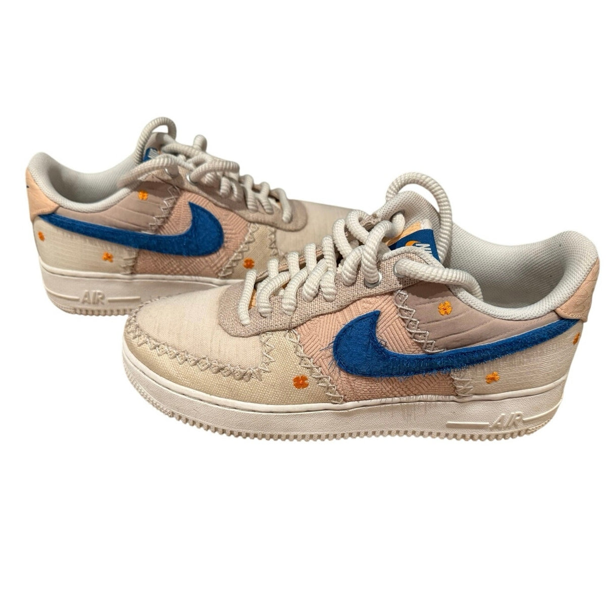 Nike Sail Air Force 1 '07 LA Flea Anniversary Sneakers Women's 11