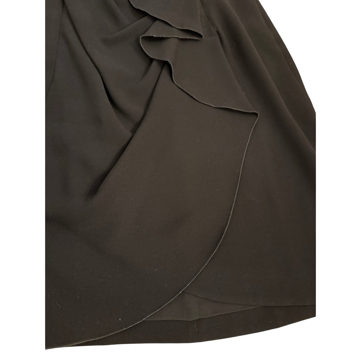 Max Mara Pianoforte Black Crepe Dress - US 4