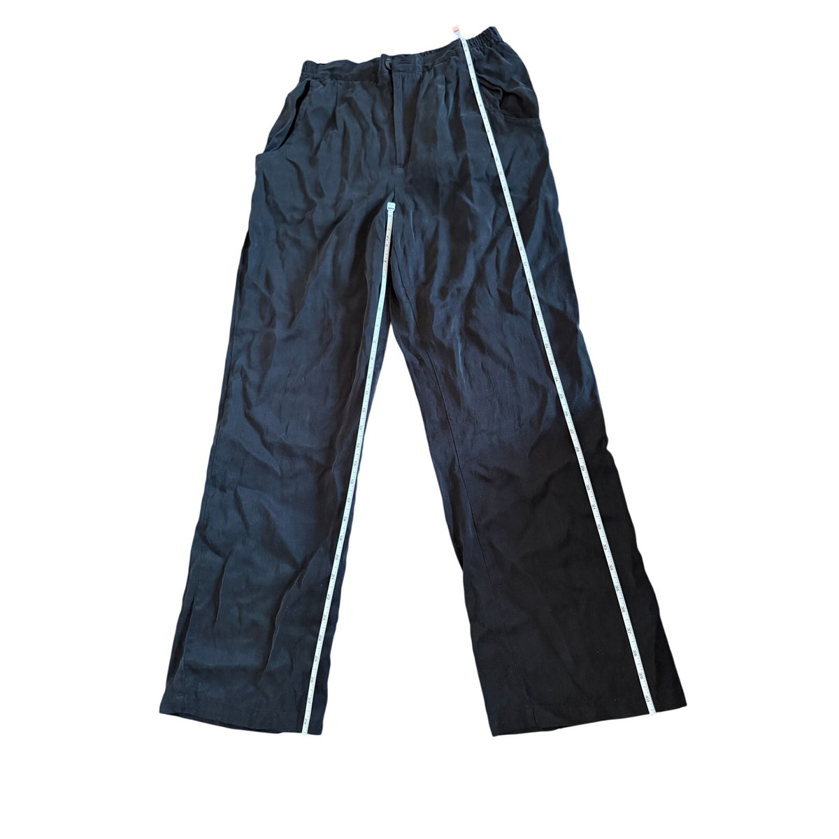 Djerf Avenue Black Lightweight Cotton "You're an Angel" Pants - Medium