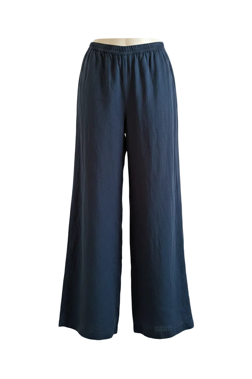 Djerf Avenue Black Lightweight Cotton "You're an Angel" Pants - Medium