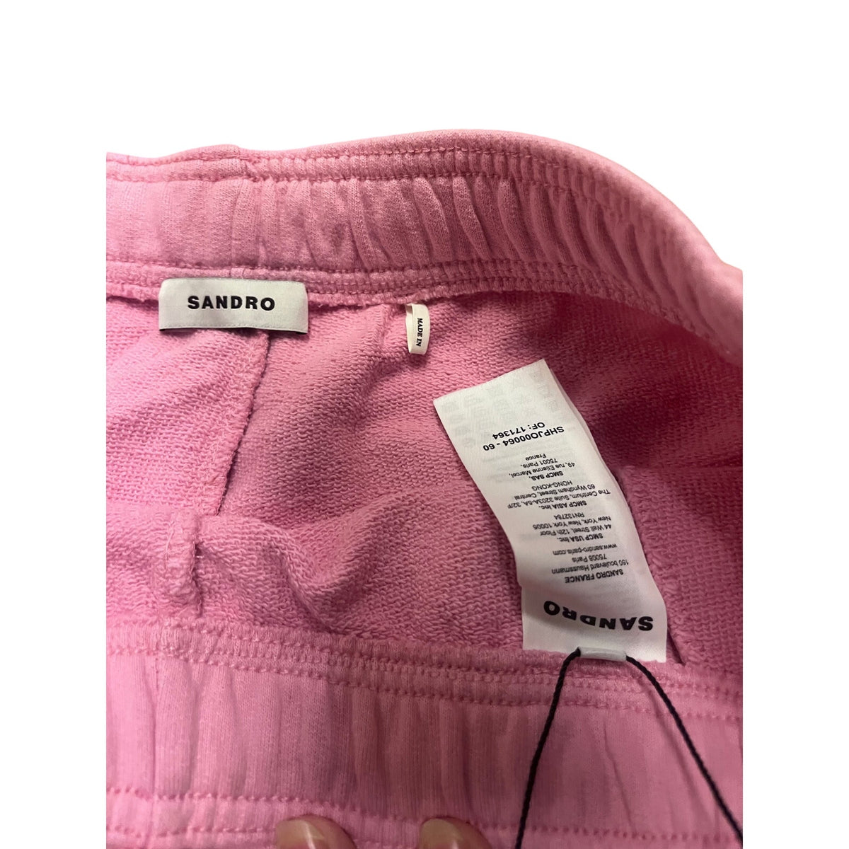 Sandro Rose Bunny Jogging Pant Activewear XXL