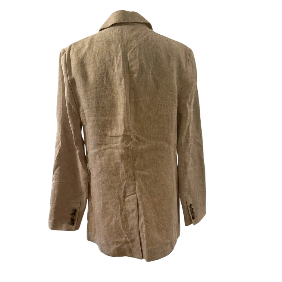 Banana Republic Beige Flex Linen Blazer NWT Size 8